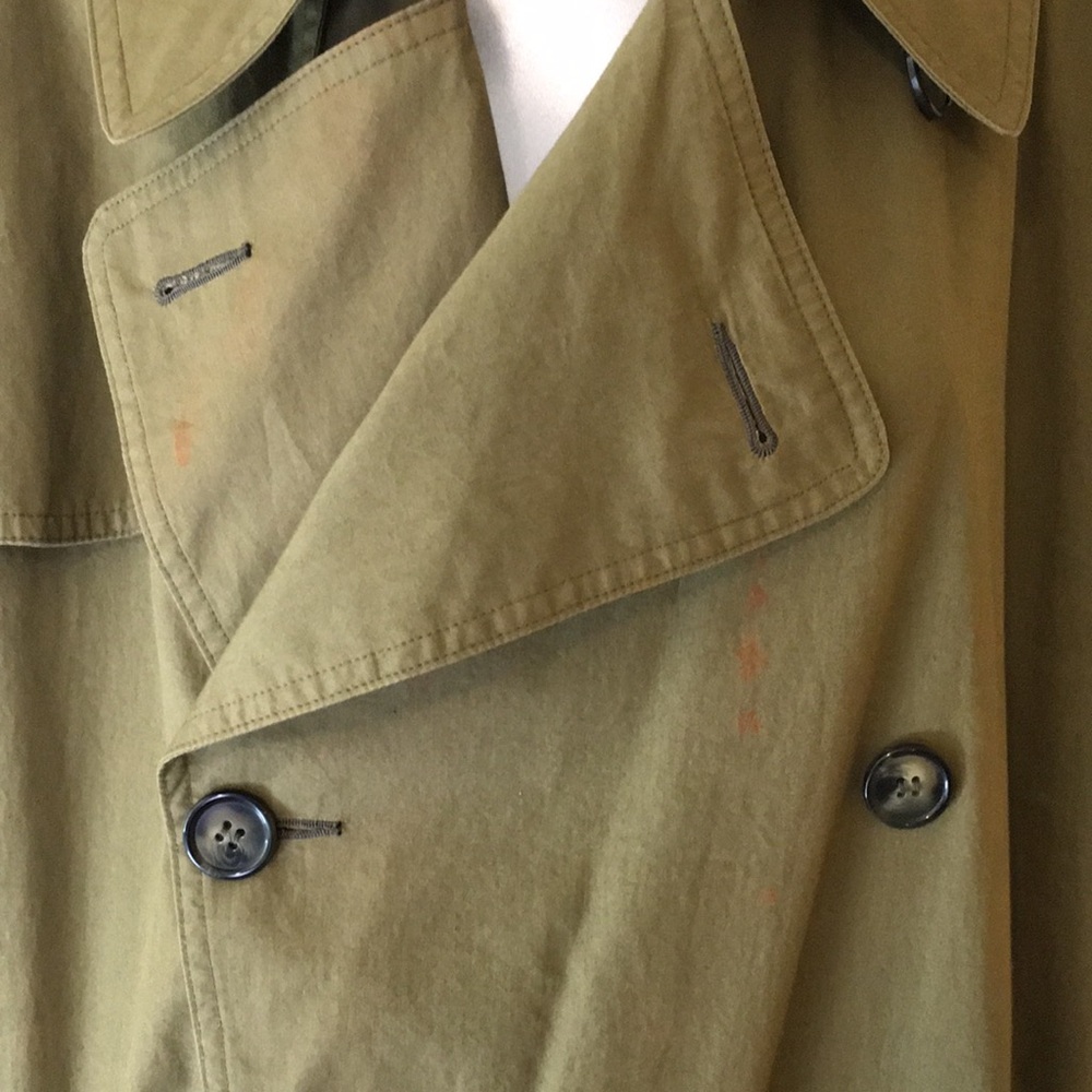 GIORGIO ARMANI | Vintage double-breasted trench coat - Picture 6 of 17